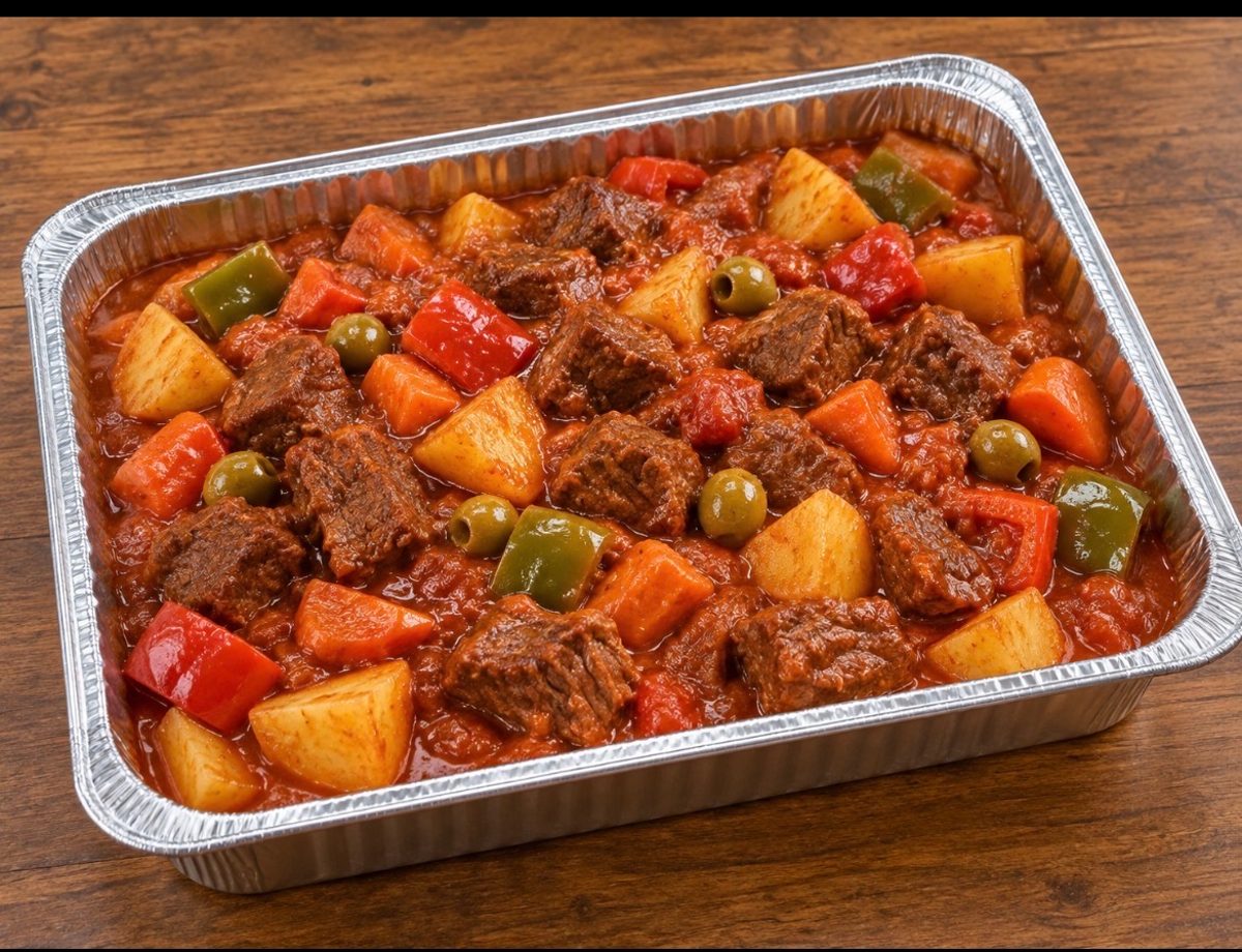 Beef Kaldereta Tray
