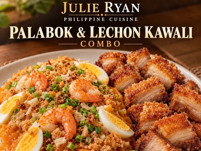 Julie Ryan Combo - Lechon Kawali & Palabok