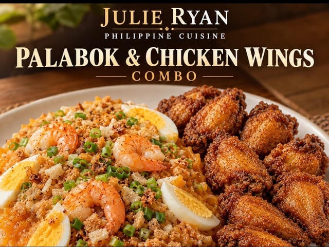 Juliedee Combo - Palabok& Chicken Wings (10 Pcs).