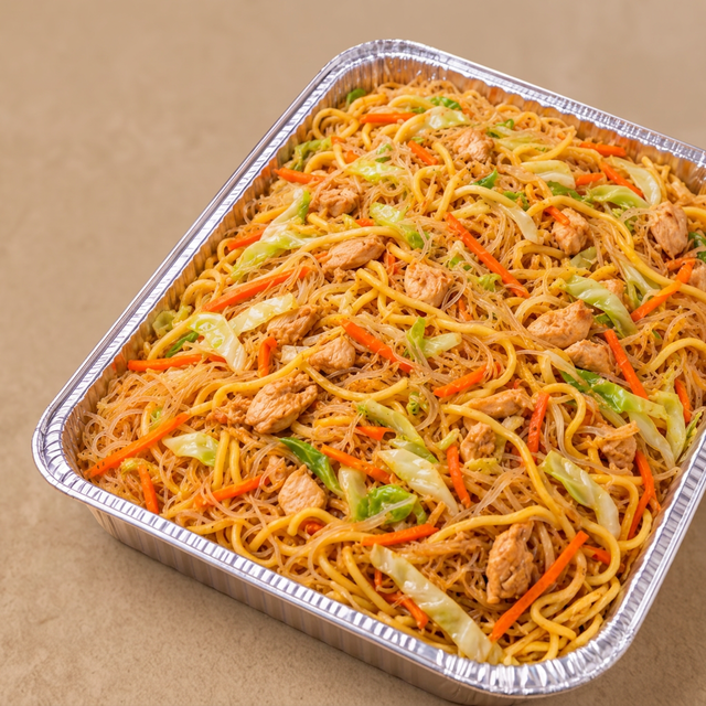 Pancit Bihon & Canton (Mixed).