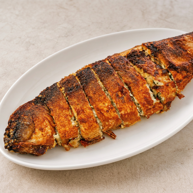 Relyenong Bangus (Milkfish).