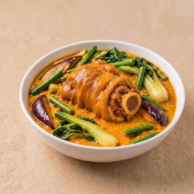 Pata Kare Kare (Pork Hock) Vegetable.