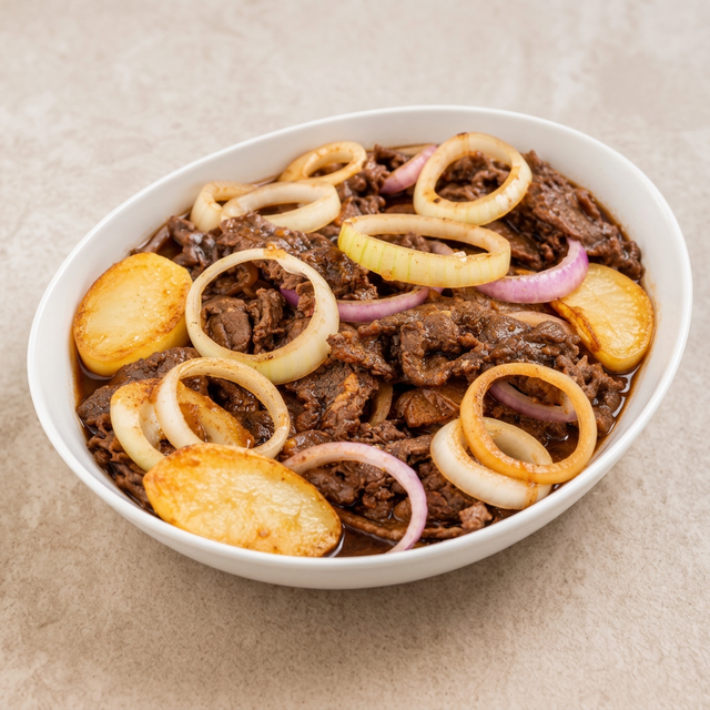 Bistek w/Onions.