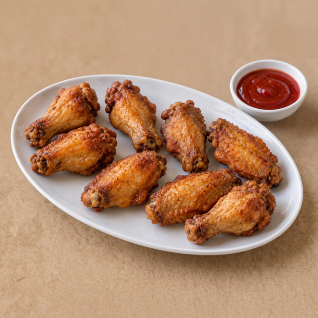 Chicken Wings (8 Pcs).